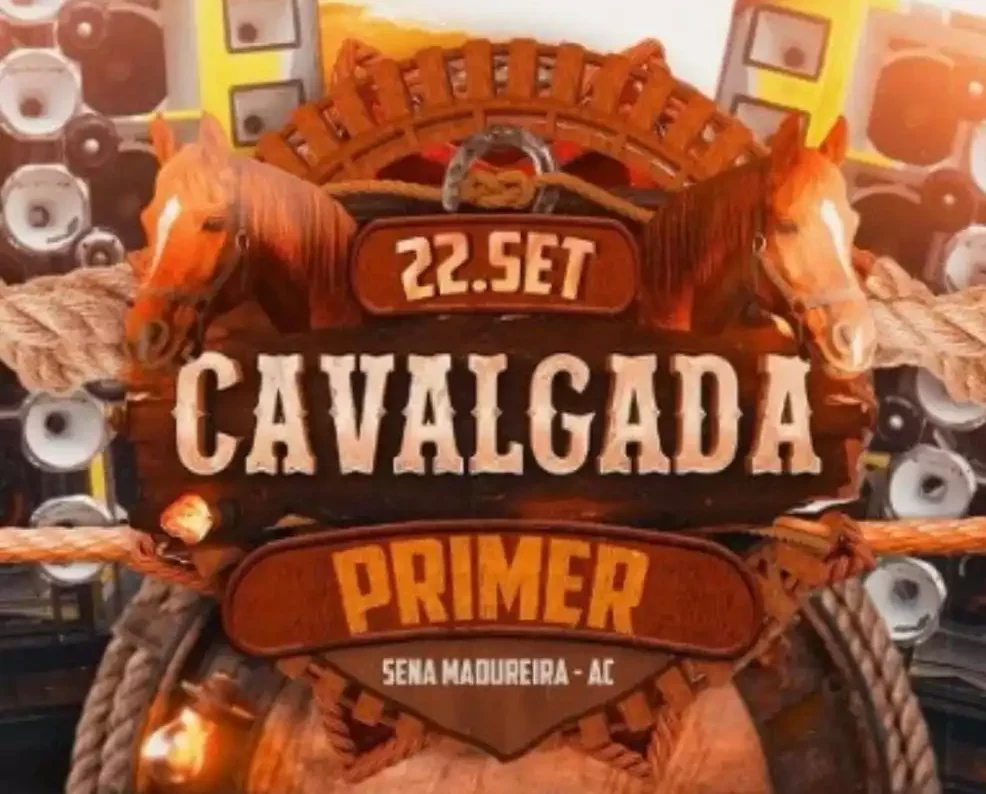 Cavalgada da ExpoSena 2024 acontece no domingo, a partir das 12 horas