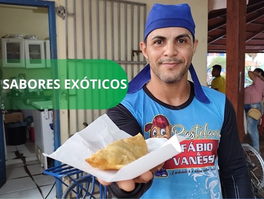 No Acre, cantina serve Saltenha de Vatapá e Pastel de Farofa de bacon com calabresa e ganha fama