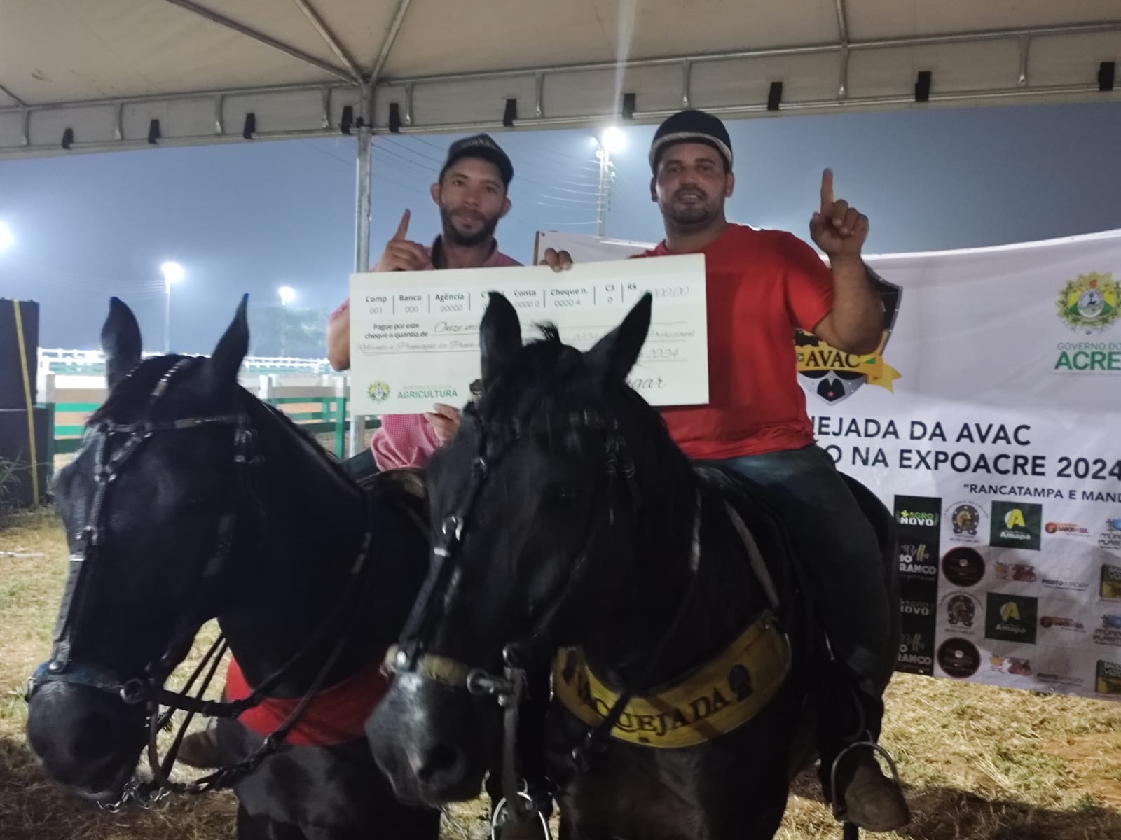 Rancho Vingadores fica em 1° lugar na Vaquejada da AVAC