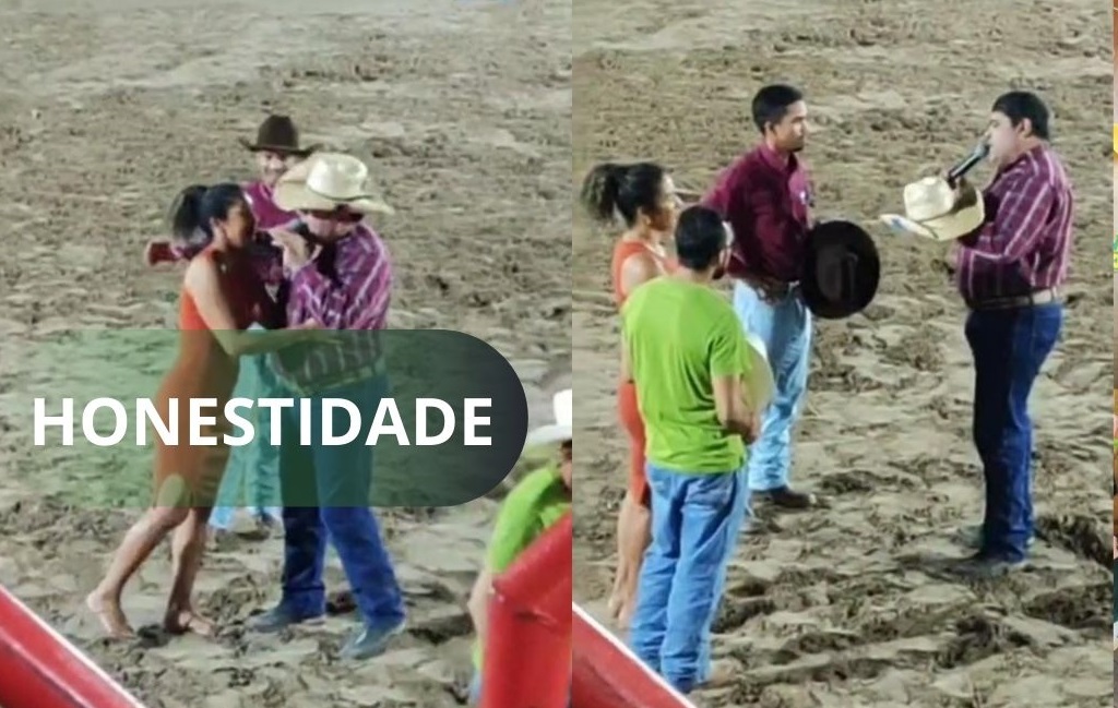 Mulher recebe homenagem por ato de honestidade durante final de Rodeio em Feijó