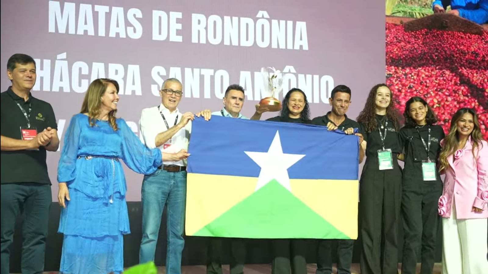 Sem prêmios para as acreanas na categoria Canéfora, Rondônia conquista Florada Premiada em Minas Gerais