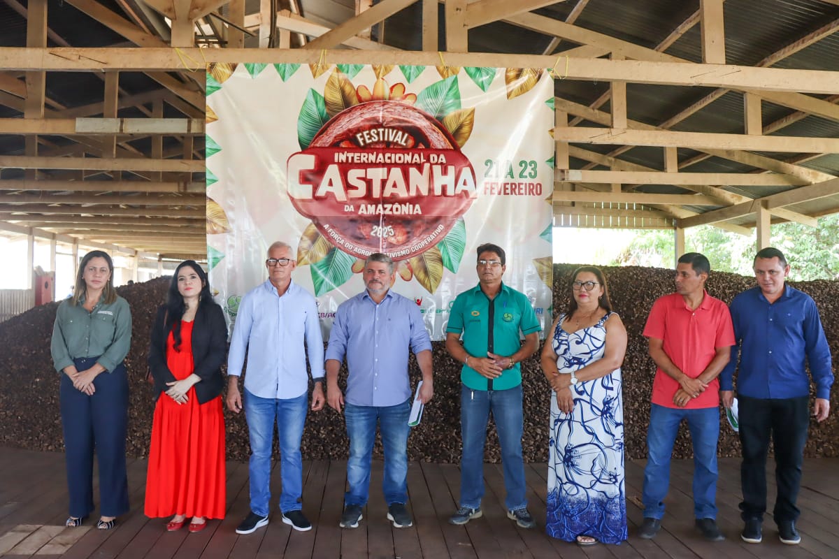Festival Internacional da Castanha é lançado na fronteira e promete revolucionar a economia