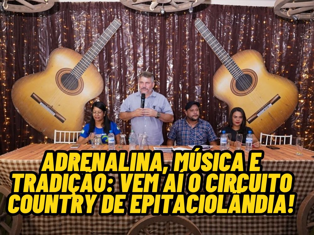 Prefeito anuncia Circuito Country para congratular o Agro e os 33 anos de Epitaciolândia