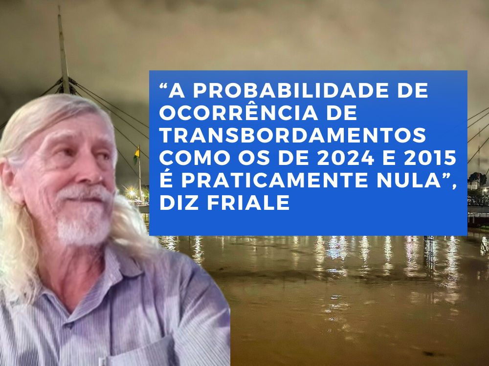 Friale acredita num “sem risco de enchentes alarmantes no Acre”