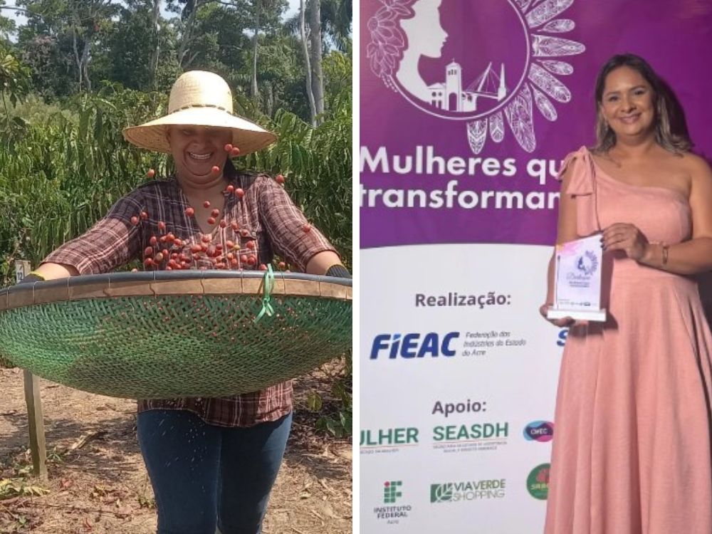 Cafeicultora do Alto Acre recebe homenagem em solenidade especial no “Mês da Mulher”
