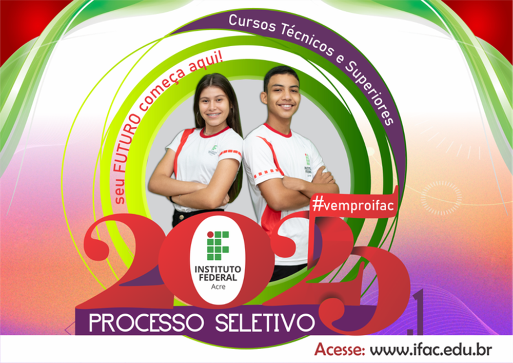 IFAC de Sena Madureira com vagas para curso de Zootecnia, Física e Análise de Sistemas