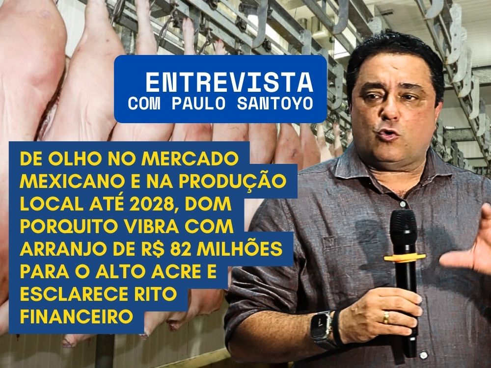 Dom Porquito projeta abate de 2 mil suínos por dia com apoio do arranjo APEX e BASA