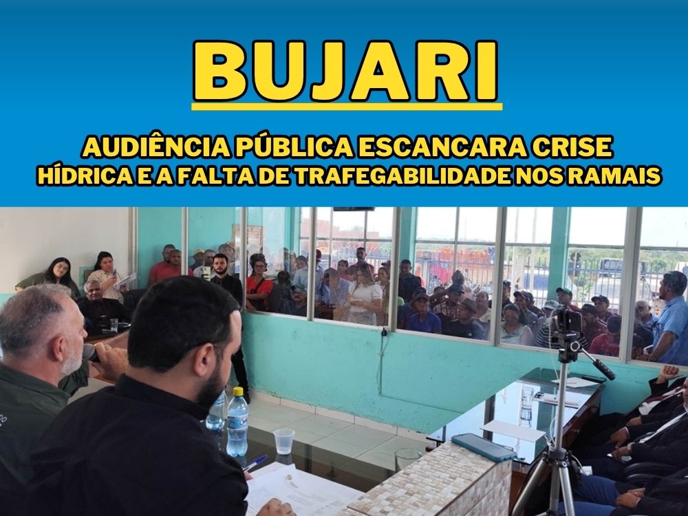 Falta d’água e lamaçal: produtores rurais cobram socorro urgente em audiência no Bujari