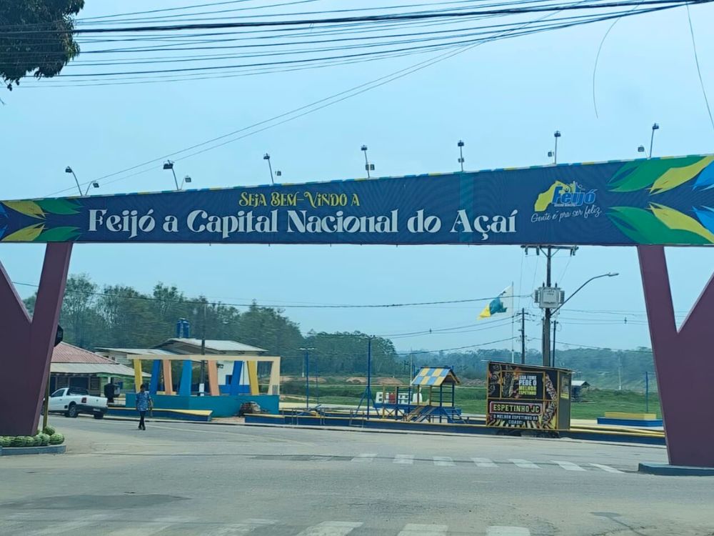 Decreto publicado no DOE confirma: Feijó é oficialmente a Capital do Açaí no Acre