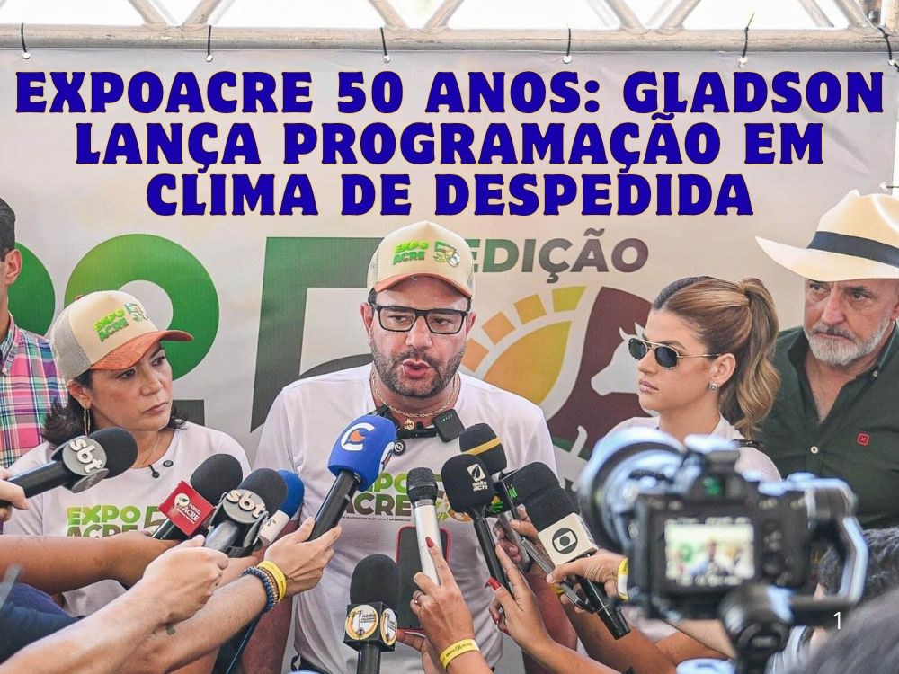 Com churrascada e anúncio de shows nacionais, Expoacre 2025 é lançada oficialmente