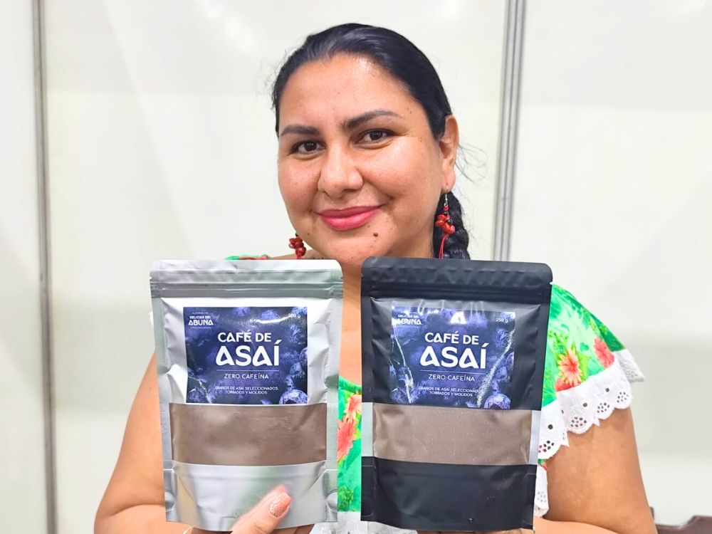 Na Expoacre, café feito de açaí é apresentado para os acreanos por associação de bolivianas