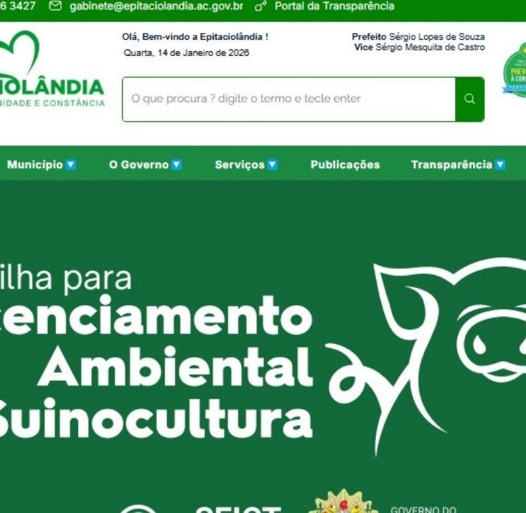 Suinocultura: Epitaciolândia tem o 10° maior rebanho do Norte e facilita licenciamento com cartilha didática