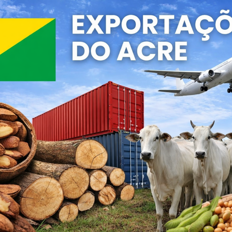 Com apenas US$ 10 milhões exportados, Acre supera só o isolado Amapá em janeiro