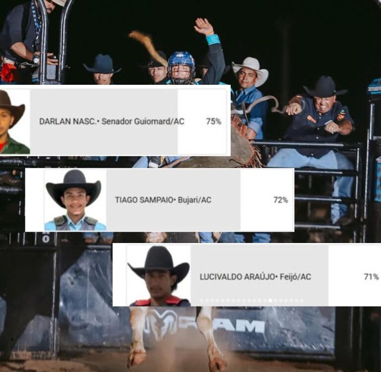 Três peões do Acre avançam no Circuito Rancho Primavera 2026: Outros 7 podem disputar a repescagem