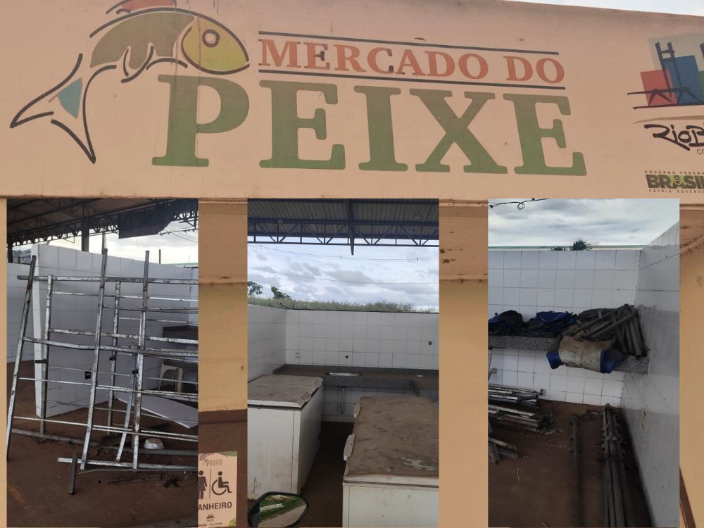 EXCLUSIVO: Sob gestão Bocalom, Mercado do Peixe da Ceasa apresenta total abandono