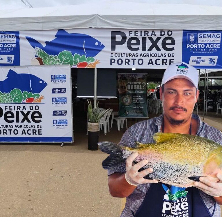 Porto Acre: Feira do Peixe começa com expectativa de vender 9 toneladas de pescado