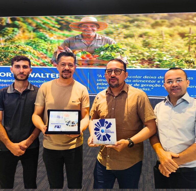 Porto Walter vence prêmio do Sebrae-AC com projeto que une educação e agricultura familiar
