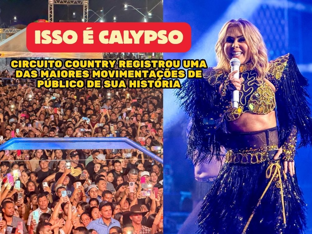 Circuito Country registra uma das maiores noites da história com show de Joelma e rodeio