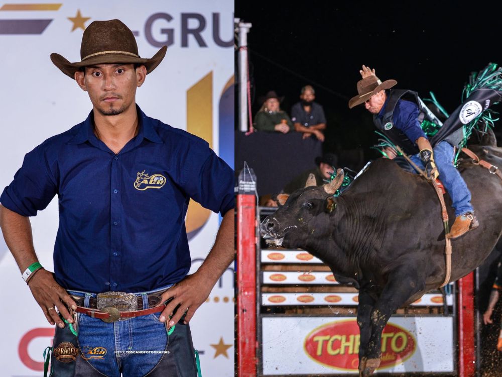Feijoense lidera 1ª noite do Boraceia Rodeio Show, em SP, com montaria de 88,25 pontos
