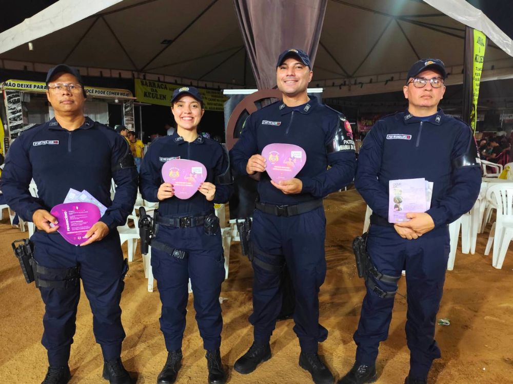 Durante Circuito Country, Patrulha Maria da Penha reforça combate à violência contra a mulher