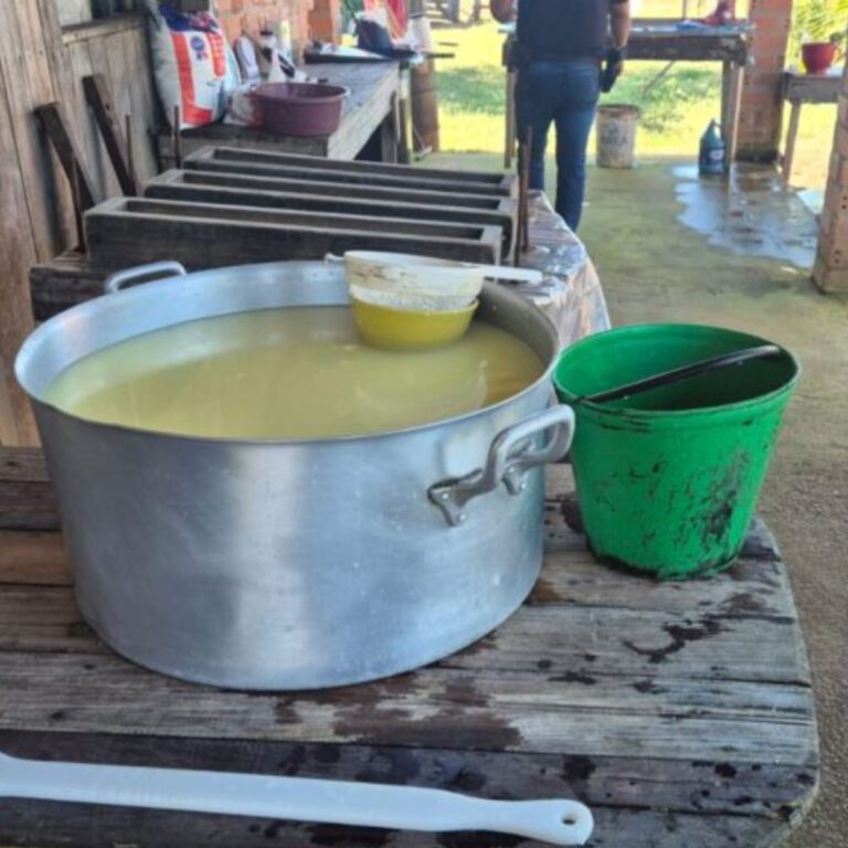 Laticínio clandestino é fechado na zona rural de Senador Guiomard; proprietário foi preso em flagrante