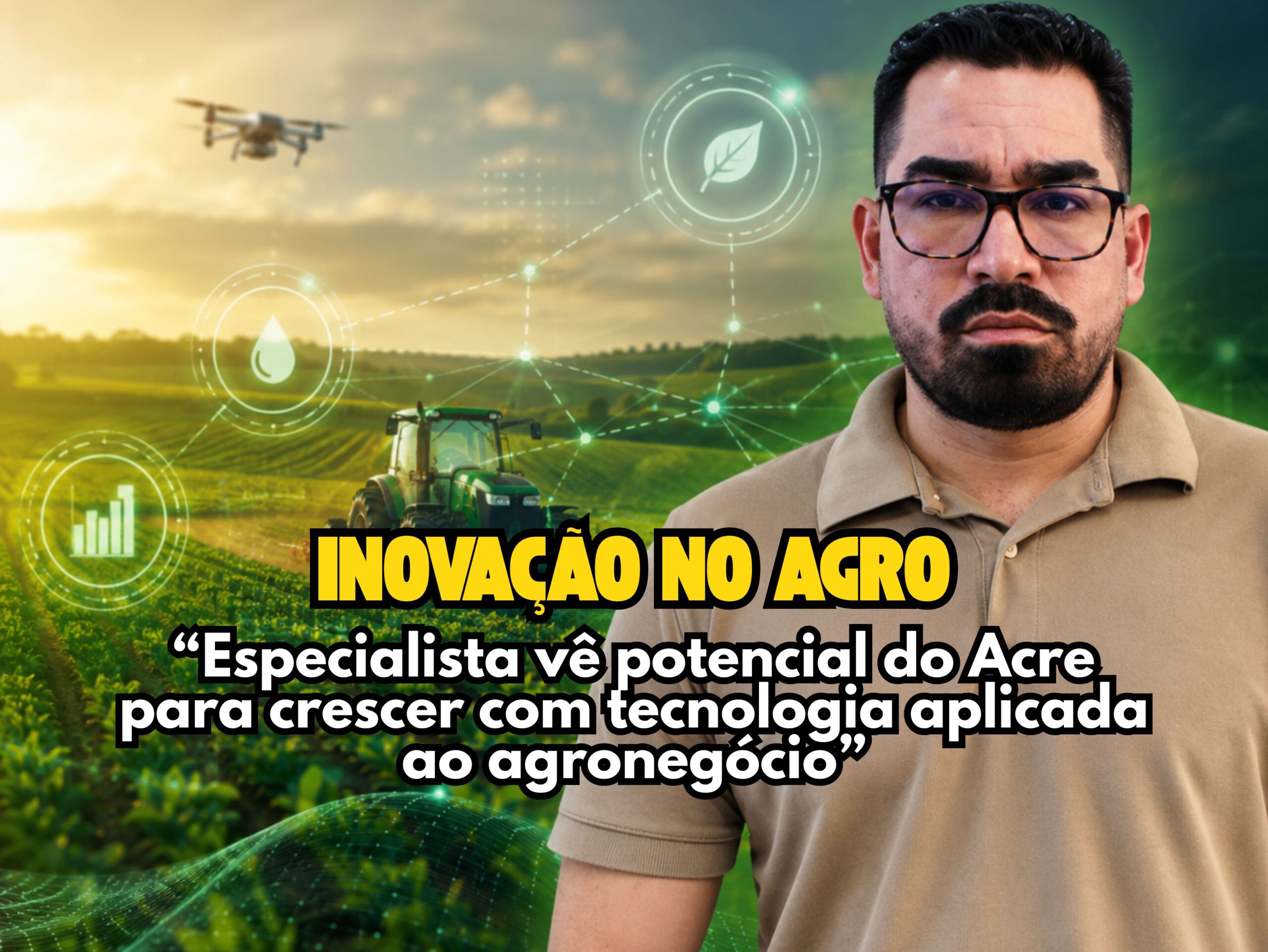 Tecnologia sozinha não resolve: especialista defende mais capacitação para o produtor rural acreano