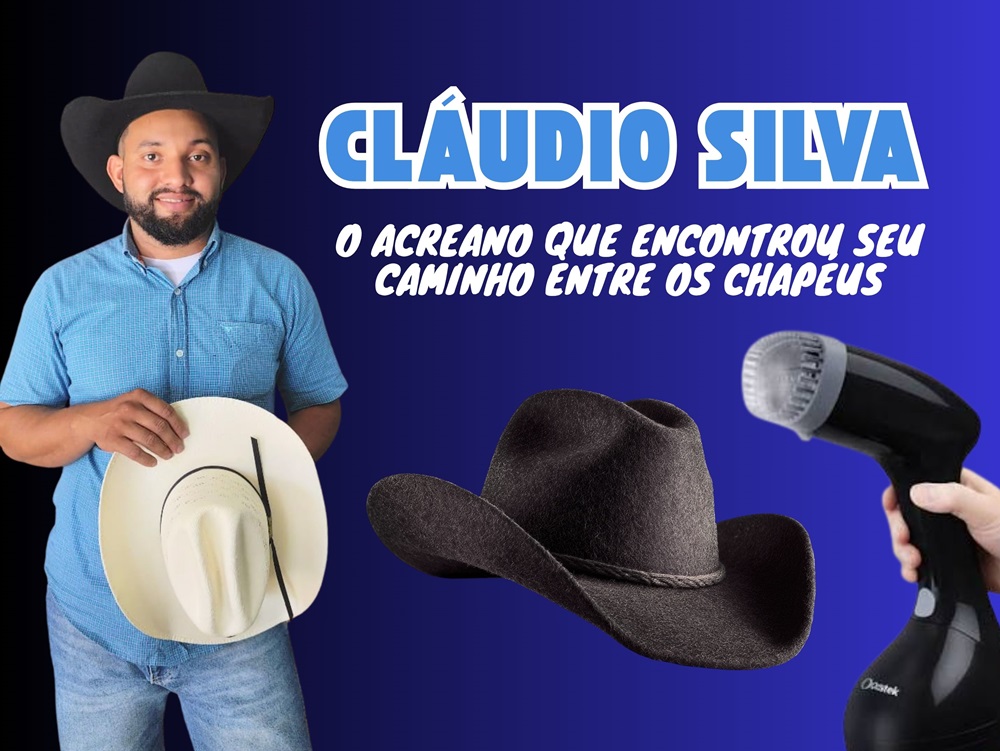 Como um ex-peão de rodeio se tornou referência em modelagem de chapéus no Acre?