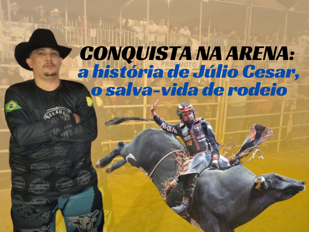 De peão a salva-vidas: acreano constrói trajetória nos rodeios e sonha voltar a São Paulo