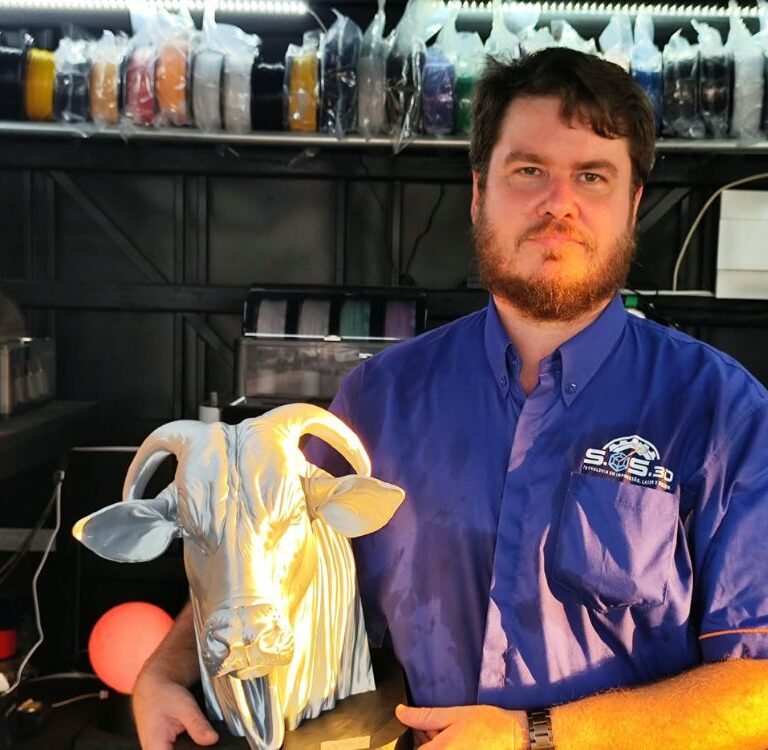 Impressão 3D avança no Acre e já produz troféus, peças mecânicas e soluções para o agronegócio