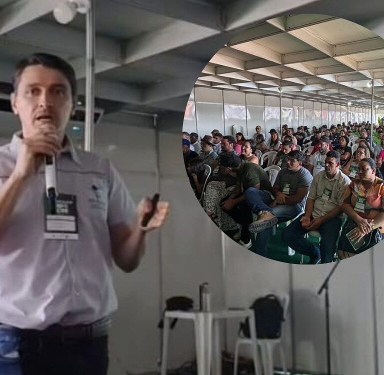 Durante workshop na Expoacre, especialista do Paraná destaca potencial do Acre para crescer na produção de mel