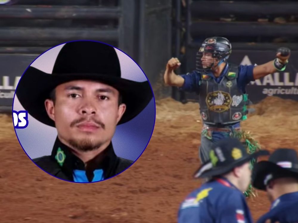 Xapuriense Gledisson Lima completa montaria do 2° round do Barretos International Rodeo e segue firme na competição