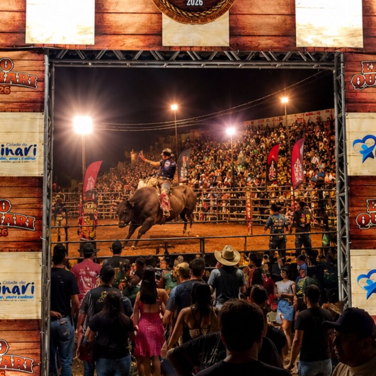 ExpoQuinari abre rodeio nesta sexta-feira: Peões de 14 municípios e três estados diferentes participam da disputa