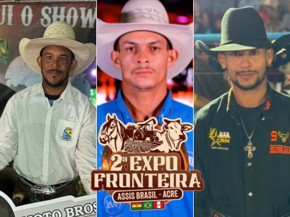 Rodeio da 2ª Expo Fronteira terá 3° colocado em Barretos, campeões da ExpoJaru, 50 peões e R$ 40 mil em prêmios