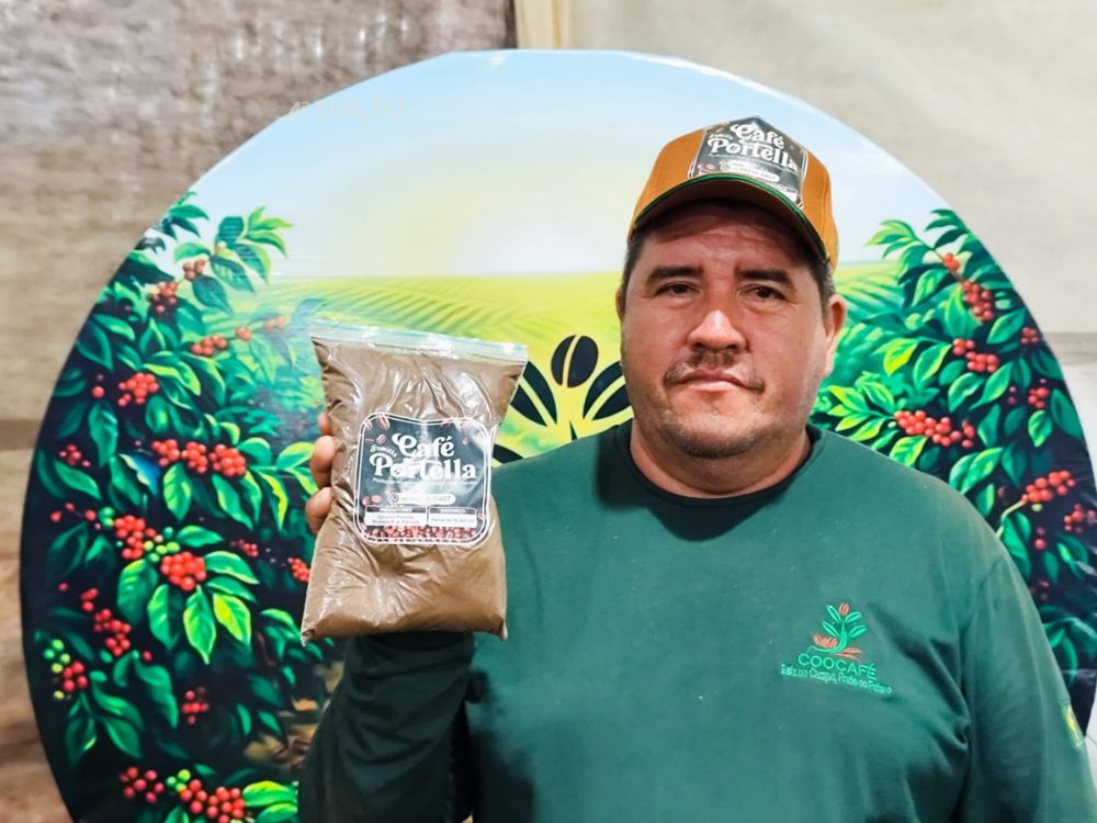 Produzido em Assis Brasil, Café Família Portella está na Expo Fronteira após chegar à final do QualiCafé 2026