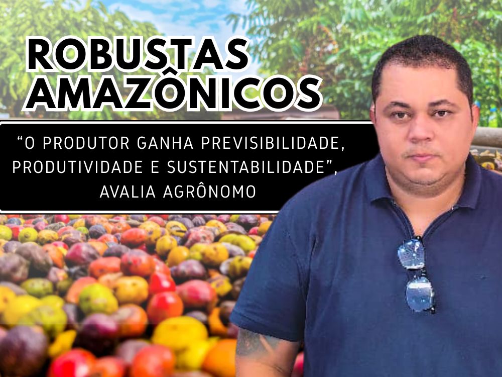 Agrônomo Marcos Santana explica evolução dos Robustas Amazônicos: “É um café adaptado à nossa região”