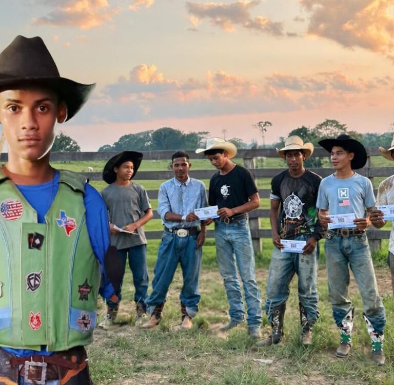 Cássio Oliveira, de 19 anos, é campeão do 1º Bolão das Cias União e Chiclete de Onça, no Bujari